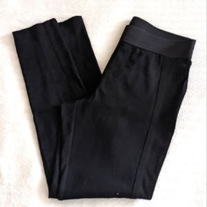 Talbots Black Elastic Waist Leggings